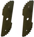 243801-00 2-Pack Edger Blades Replace for EB-007AL EB-007 243801-00 243801-02 40-519 243797-00 Fit for Black and Decker Craftsman LE750 Edge 2-in-1 Landscape Edger CMEED400