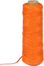 2mm 328ft Colored Natural Jute Twine String for Gift Wrapping Craft Baker Plant Christmas Ribbon Twine Handmade Arts Decoration Thin Packing String Home Decor