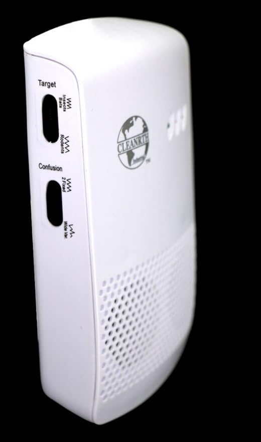 CLEANRTH CIN009 Industrial Electronic Pest Repelling System - Demands Insects, Bats, and Rodents to Flee