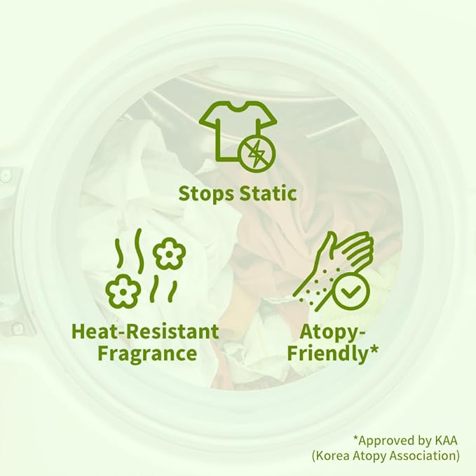 Pigeon Signature Dryer Sheets Laundry Fabric Softener, Green Apple Scent, Apple Bomb, Reduce Static Cling, Eliminate Strong Odor, infused with Flower Essence, Safe for all, 130 Counts