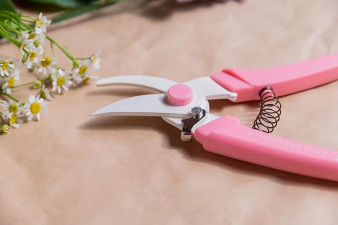 Pruning shears Made in JAPAN Garden Scissors Flower Shears SAKAGEN HAND CREATION P-180 (Red)