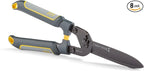 Woodland Tools Super Duty Hedge Shears, 23 Inch Manual Hedge Clippers with 10 Inch Gear-Assist Blades, Power Notch, and Non Stick Coating, Heavy Duty Trimmer for Thick Shrubs and Hedges