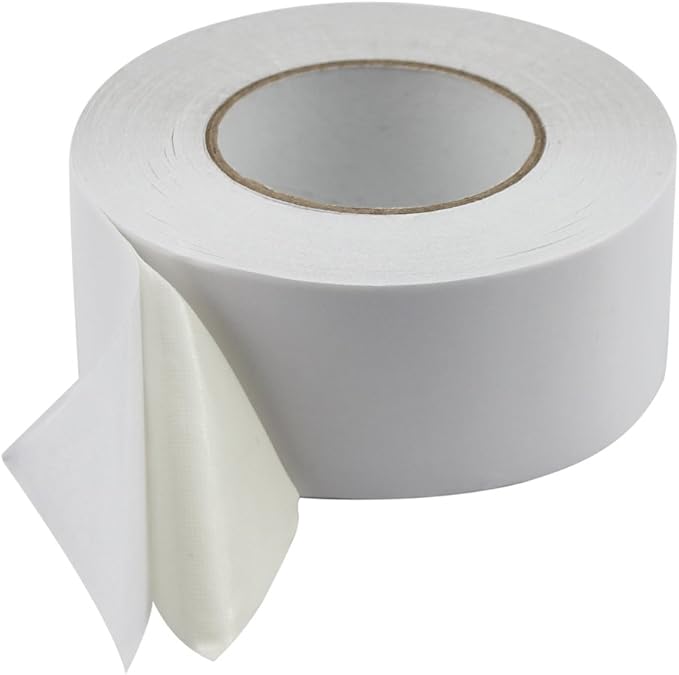 PRETMANNS Double Sided Carpet Tape - for Keeping Area Rugs & Carpets in Place – Great for Wood Working & Craft Projects - 33 Yards (2.5”Wide X 100ft Long)