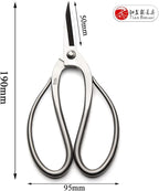 Bonsai Scissors Professional Grade Bonsai Shears Alloy Steel Bonsai Tools Equip With Tool Bag (MT-RBS-190)