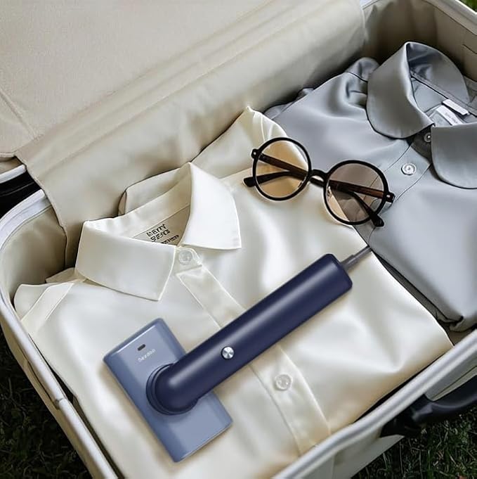 G9 Steam 2-in-1 Professional Handheld Travel Steamer for Clothes, Just 1lbs Lightly, 8 Minutes of Continuous Strong Steam, 1200W Light Steam Iron for travel and home