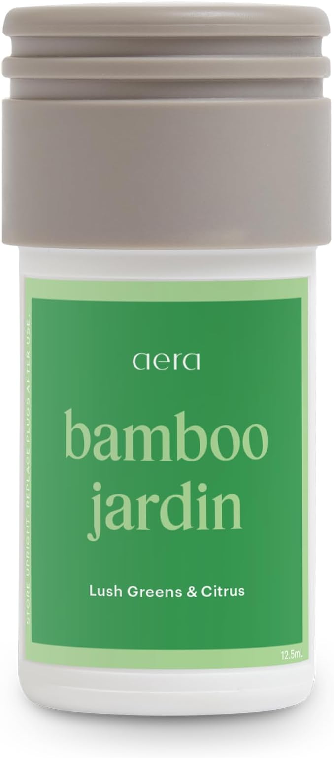 Aera Mini Bamboo Jardin - Essential Oil for Home - Garden Fragrance - Notes of Lush Greens and Citrus - Scent Refill - Capsule Size Works with Mini Diffuser