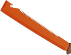19" Heavy Duty Machete with Saw Orange, Professional Grade All-Purpose Machete for Cutting Trees, Yard Work, Land Clearing, Brush Clearing and Camping