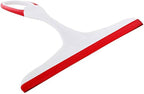 Set of 2 Black Duck Brand Slim Design 9.5" x 9" Window Shower Glass Squeegee Assorted Colors (2)