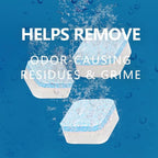 Washing Machine Cleaner Tablets, Cleans Front and Top Load Washers, Including HE Models, Removes Residues and Grime, 6 Count Pack
