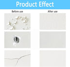 4 Pack 12x12 Inch Drywall Repair Patch Kit,Heavy Duty Self-Adhesive Mesh Dry Wall Patch Kits for Large Holes in Wall and Ceiling Repair (12 * 12in-4 Pack)