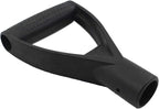 Plastic Shovel Grip Handle Replacement,ULIFESTAR Triangle Snow Shovel Replacement Handle,32mm/1.26'' Inner Diameter Digging Raking Tool Replacement Spade Handles for Lawn Garden Spade Fork Shovel