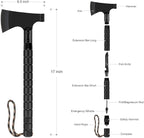 LIANTRAL Camping Axe, Folding Survival Hatchet Axe Tactical Camp Axe for Outdoor Adventure