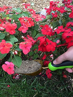 Garden Guru Super Strong Titanium Garden Scoop Trowel Shovel Transplanter - Rust Resistant - Ergonomic Handle - Perfect Hand Shovel for Gardening Transplanting and Digging (4 Pack)