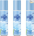 Pigeon Fabric Refresher Spray, Travel Size Odor Eliminator for Clothes & Home, Long-Lasting Fresh Scent, 3-Pack (120ml Each) (Blue Bianca)