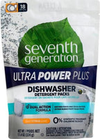 Seventh Generation Dish AUTO PAC PWR 18PC, Multi, Ultra Power Plus, 18 Count