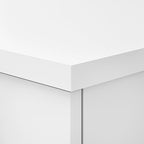 Bush Furniture Somerset 5 Shelf Bookcase in White, Tall Bookshelf, Large Book Shelf for Living Room, Home Office, or Entryway