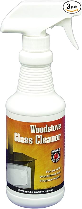 MEECO'S RED DEVIL 701 Woodstove Glass Cleaner (16oz) (3)
