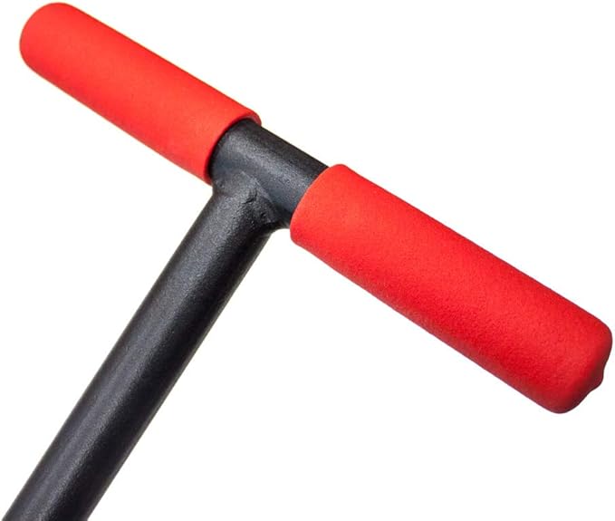 Bully Tools 92251 Round Lawn Edger with Steel T-Style Handle