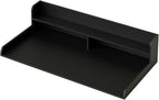 2-Tier Washer Dryer Countertop, Laundry Room Organization and Storage, 27.6" x 54" Wood Laundry Countertop for Washer and Dryer, Black