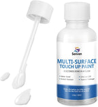 Appliance Paint White Appliance Touch Up Paint High-Gloss White Touch Up Paint Pen Scratch Repair for Appliances Refrigerators Metal Surfaces Dishwasher Dryer Microwave Washers