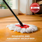 O-Cedar EasyWring Spin Mop Head Refill (Pack of 6)