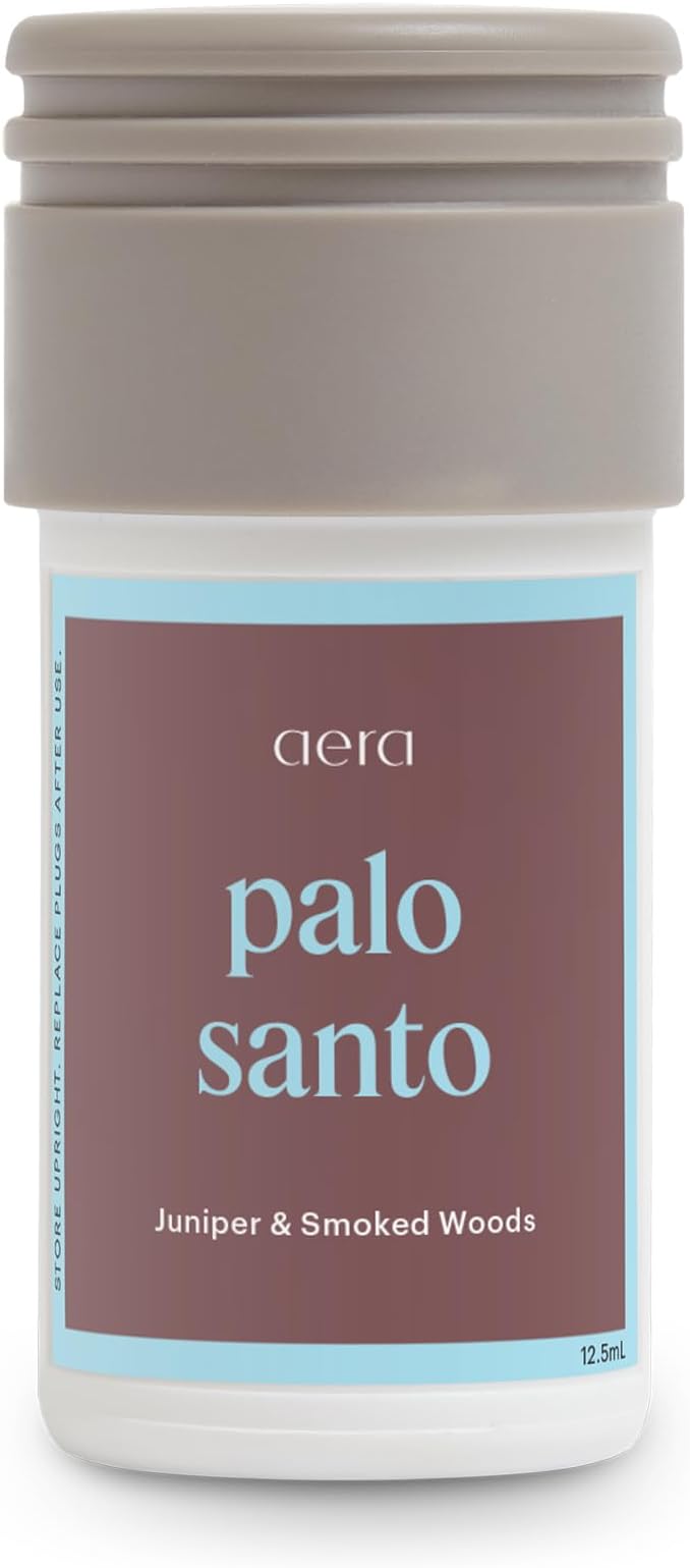 Aera Mini Palo Santo - Essential Oil for Home - Purifying and Cleansing Fragrance - Notes of Palo Santo, Juniper and Peru Balsam - Scent Refill - Capsule Size Works with Mini Diffuser