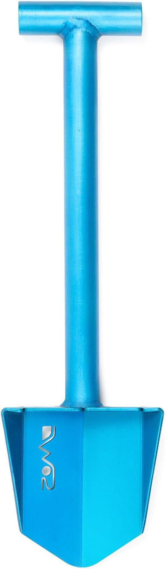 DMOS Nomad Shovel - Lightweight Aluminum Trowel for Camping, Overland, Hunting, & Off-Road Use - Azure - Mini