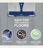 Plexon Microfiber Cleaning Cloth with Stone Tile and Laminate Floor Spray Cleaner 36 Fl Oz and 128 Fl Oz. for Bona Cleaner Spray Refill