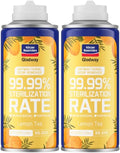 Glodway Air Refresher,Odor Eliminator Remover Spray,Odor Remover,Lemon Long-Lasting Scent For Home,Couch,Mattress,Furniture, bathroom,Fabrics & Trash,6 Ounce,2 pack