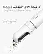 Car Vacuum Cleaner, 12,000PA Handheld Vacuum with Air Blower Inflator Pump Dust Buster, Car Vacuum with 30 Mins Runtime, 2H Fast Charge, Portable Vacuum for Car