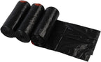 8 Gallons Drawstring Garbage Bags, Trash Bags, Black, 120 bags