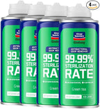 Glodway Air Refresher,Odor Eliminator Remover Spray,Odor Remover,Green Tea Long-Lasting Scent For Home,Couch,Mattress,Furniture, bathroom,Fabrics & Trash,6 Ounce,4 pack