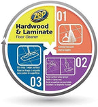 Zep ZUHLF32 Hardwood and Laminate Floor Cleaner 32 ounces (Pack of 4)