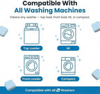FURME Washing Machine Cleaner MAX Tablets for Pet Owners – 24 Pack Deep Cleaning Descaler for HE Front & Top Load Washers – Removes Pet Hair Odor, Residue & Grime – Septic Safe – 12 Month Supply