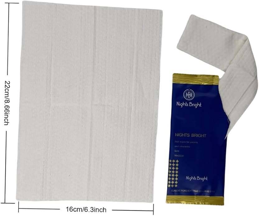 3 Piece Fine Jewelry Polishing Cloths Sterling Silver, Gold, Platinum Double Sided Jewelry Cleaner - Keeps It Shining1