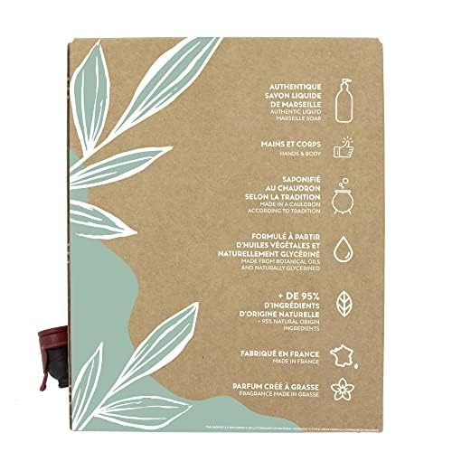Compagnie de Provence Savon de Marseille Nourishing Liquid Soap, Karite (Shea Butter), 101.4 Fl Oz Eco Refill