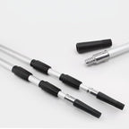 Squeegee Adapter, Changes The Threaded Tip to a Standard Friction Taper Fit, Black 4pc