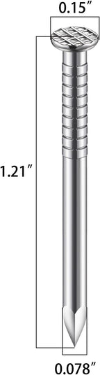 (258 pcs)1-1/4 inch Stainless Steel 304 Nails, Hanging Nails, Wall Nails, Dowels, Long Nails