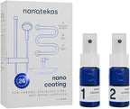 Nano Ceramic Coating Kit for Metal & Chrome - Ceramic Coating Stainless Steel Protector - For Stainless Steel & Chrome Surfaces - Life Proof Home Ceramic Coating Stain & Water Repellent