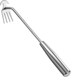 Weeder Tool, 2025 New Portable Weeder Tool with Stainless Steel, Garden Tool for Planting and Weeding, Crack Weeder Tool, Weed Discharge Tool for Farms and Backyards