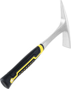 2 Pack 30oz Weeding Mattock Hoe, Small Rock Pick Axe with A Pointed Head and Pick Axes for Digging, Mining, Carpenters, Geologists