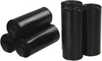 Ramddy 7 Gallon Medium Trash Bags, Black Bin Liners, 6 Rolls/150 Counts