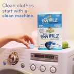 Washing Machine Cleaner Tablets For Front & Top Load Washers Including H.E. to Remove Pet Hair, & debris from drum, pipes, and filter.