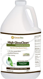 CoverTec GlossClean Neutral High Gloss Floor Cleaner (1 Gal - Prof Grade)
