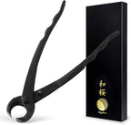 Wazakura Hanafubuki Hand Forged Bonsai Tree Trunk Splitter, Made in Japan 8.25inch(210mm), Branch Cutter Japanese Garden Tool - 8.25inch(210mm), Black