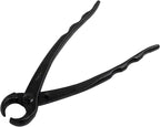 Wazakura Hand Forged Knob Bonsai Cutter Made in Japan 8-1/4 inch (210mm), Japanese Gardening Tools, Round Edge Concave Branch Cutter Black