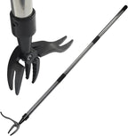 1Pcs Weed Puller, Stand up Weeder Weeding Tool, with Black Claw & Long Silver Metal Handle, 46" Weed Remove Tool for Lawn, Yard & Garden, No Bending or Kneeling Required