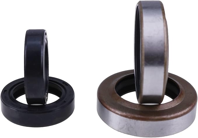 JZGRDN 2 Set Tiller Wheel Axle Seals & Tine Oil Seals GW-9618 GW-9602 GW-9621 GW-9601 Compatible with Troy Bilt Horse Tillers