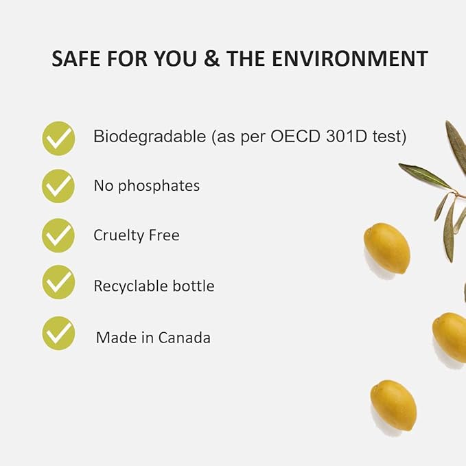 Fruits & Passion Cucina Dish Soap Detergent Refill Sea Salt and Amalfi Lemon-500ml