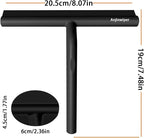 All-Purpose Shower Squeegee for Glass Doors, Silicone Squeegee for Bathroom, Shower Doors, Mirrors, Tiles